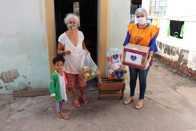 LBV beneficia idosos em situação de insegurança alimentar em Cuiabá
