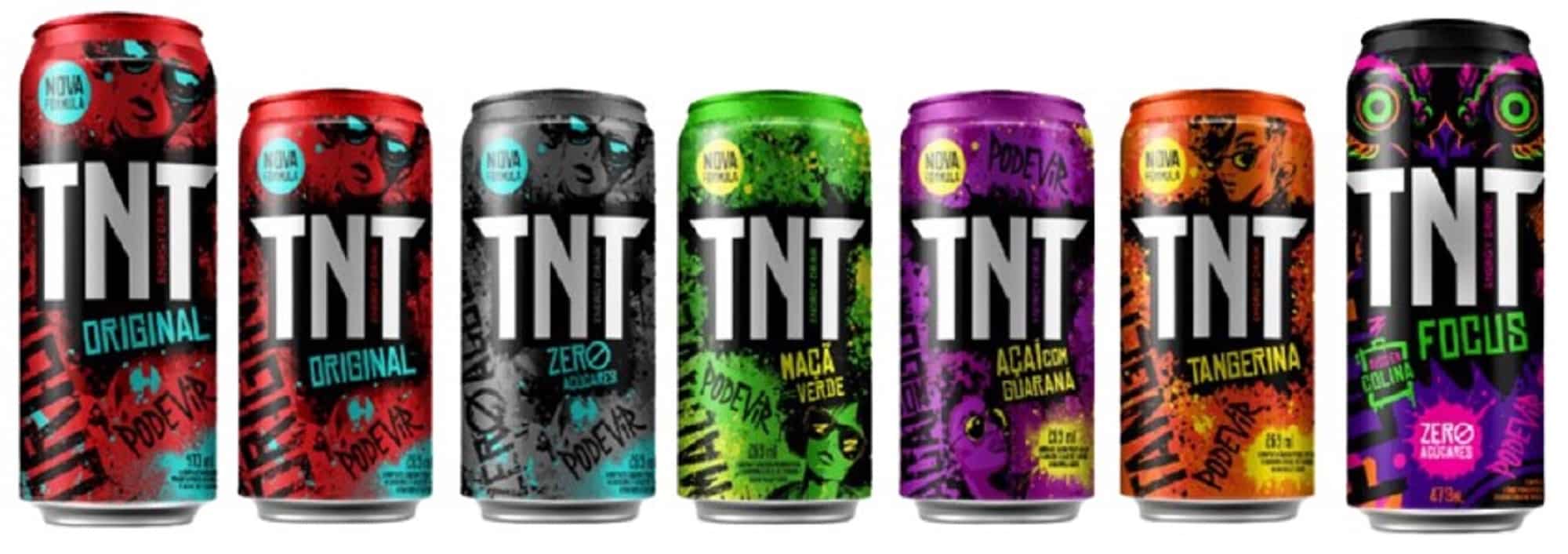 TNT Energy Drink lança novas embalagens, novo sabor e ganha campanha exclusiva com Alok e Nobru