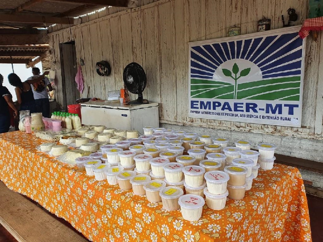 Empaer promove curso de derivados do leite para produtores de Mirassol D´Oeste