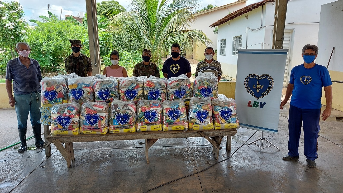 Natal Permanente da LBV distribui mais de 2t de doações em Rondonópolis