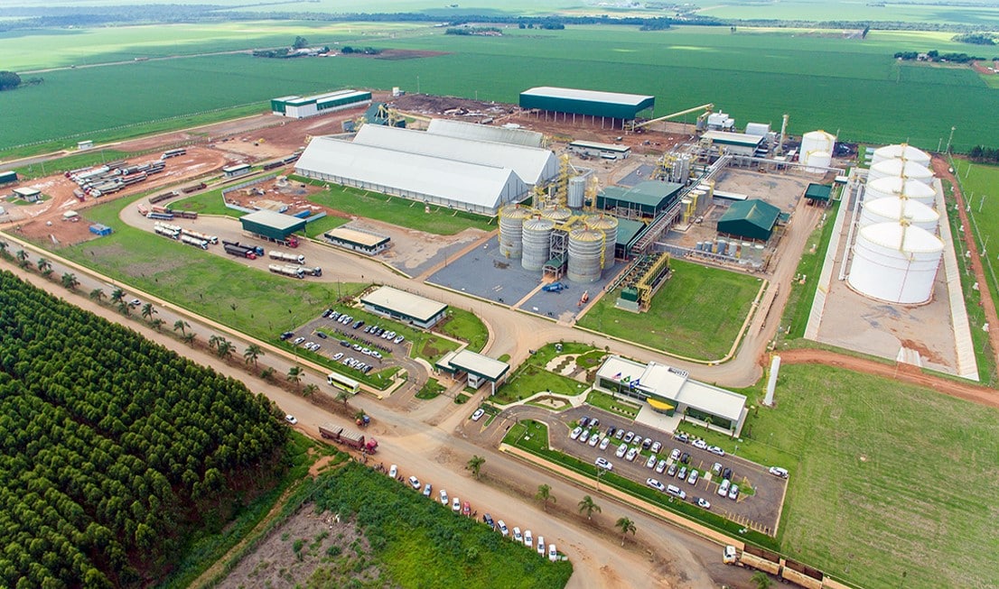 Mato-grossense FS é a 1ª produtora exclusivamente de etanol de milho associada à UNICA