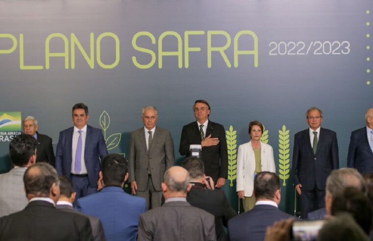 Plano Safra 2022/23 vai ofertar R$ 340,8 bilhões à agropecuária