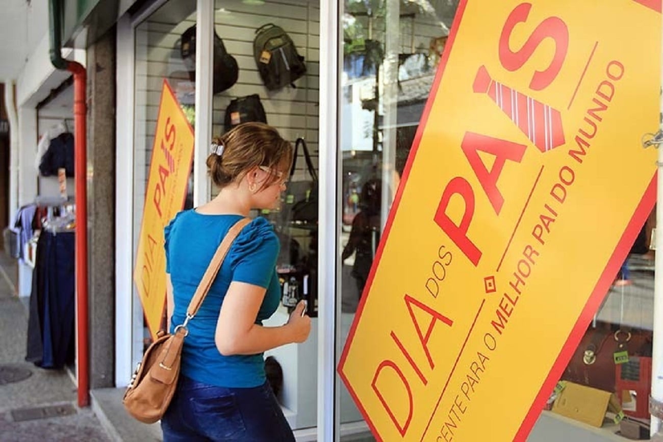 Dias dos Pais deve incrementar em 18% as vendas no comércio da Capital